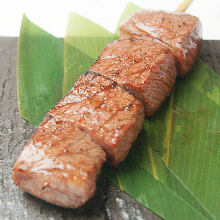Wagyu beef skewer Wagyu beef skewer