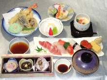 Sushi meal set