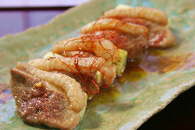 Aiyaki-grilled duck and green onion