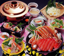 Crab shabu-shabu