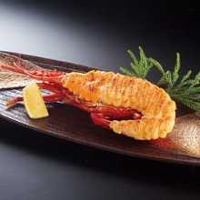 Grilled spiny lobster