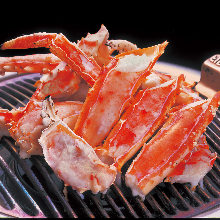 Grilled crab