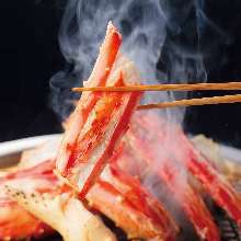 Grilled crab