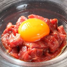 Wagyu beef steak tartare