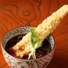 Buckwheat noodles with tempura