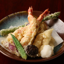 Assorted tempura