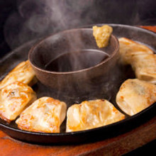 Bite-size gyoza