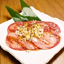 Negi tan shio (salted tongue with green onions)