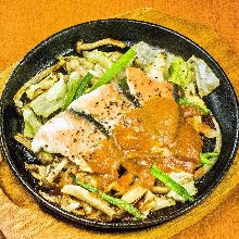 Chanchan-yaki (fish grilled with vegetables)