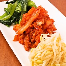 Namul (Korean seasoned vegetables or wild greens)
