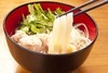Potherb Mustard & Hari Hari Udon Noodles