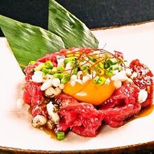 Horse meat tartare