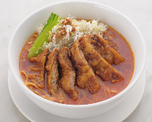 Chinese noodles in Sichuan-style sesame paste soup