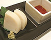 Itawasa (fish cakes with wasabi and soy sauce)