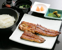 Grilled eel