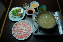 Pork shabu-shabu