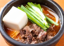 Stewed beef tendon stew