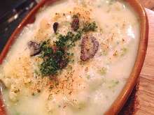 Seafood gratin