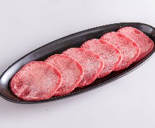 Premium grilled tongue seasoned with salt