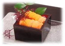 Raw sea urchin