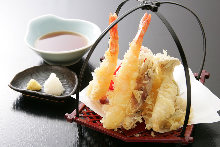 Assorted tempura