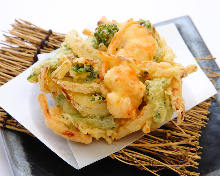 Tempura fritters