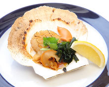 Grilled scallop