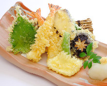 Assorted tempura