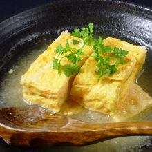 Japanese-style rolled omelet