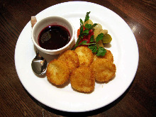 Fried camembert cheese