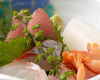 Assorted sashimi