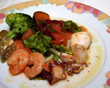 Seafood salad