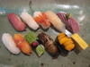 Assorted nigiri sushi, 10 kinds