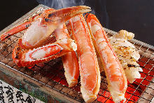 Grilled crab