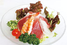 Seafood salad with your choice of dressing