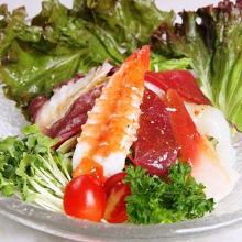 Seafood salad with your choice of dressing