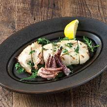 Grilled Whole Squid