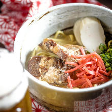 Okinawan noodles with sparerib