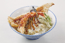 Tempura rice bowl