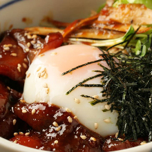 "Oyako" chicken and egg rice bowl