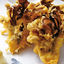 Hen-of-the-woods mushroom tempura