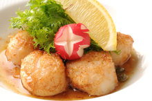 Scallop poele