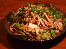 Mushroom salad Mushroom salad