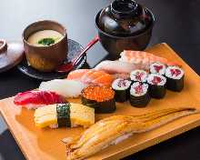 Sushi meal set