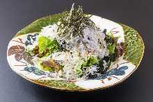 Whitebait salad