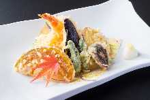 Assorted tempura