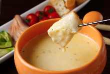 Cheese fondue