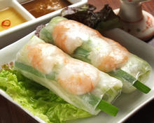 Goi cuon (fresh spring rolls)