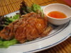 Fried soft shell crab