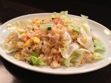 Fried rice with crab